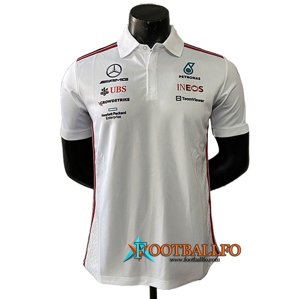 Polo F1 Mercedes Benz Team Blanco 2023