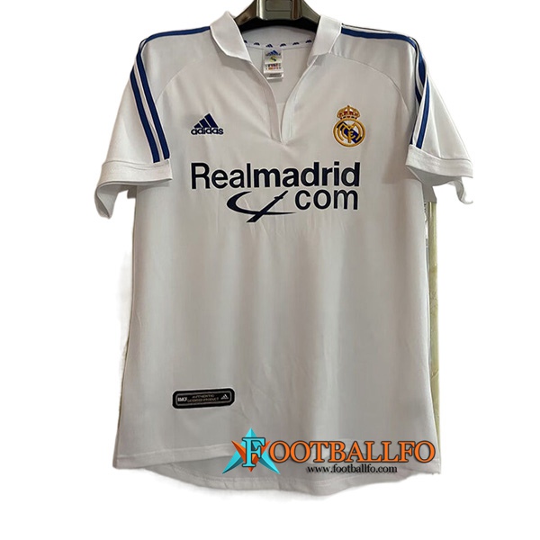 Camisetas De Futbol Real Madrid Primera 2001/2002