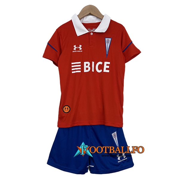 Camisetas De Futbol Deportivo Universidad Catolica Ninos Segunda 2023/2024