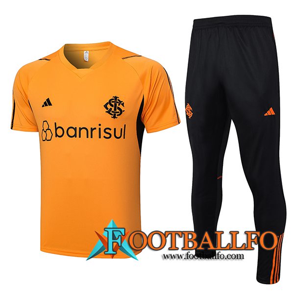Camiseta Entrenamiento + Pantalones Brasil Naranja 2023/2024