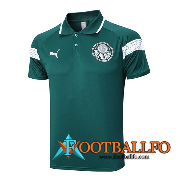 Camiseta Polo Palmeiras Verde 2023/2024