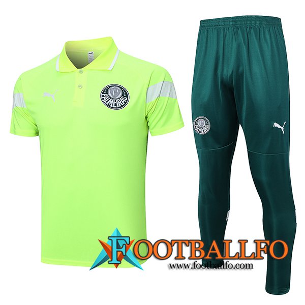 Camiseta Polo Palmeiras Verde 2023/2024 -02