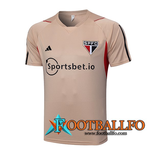 Camiseta Entrenamiento Sao Paulo FC Amarillo 2023/2024