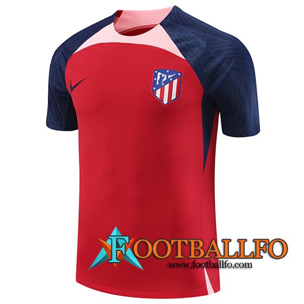 Camiseta Entrenamiento Atletico Madrid Rojo 2023/2024 -02