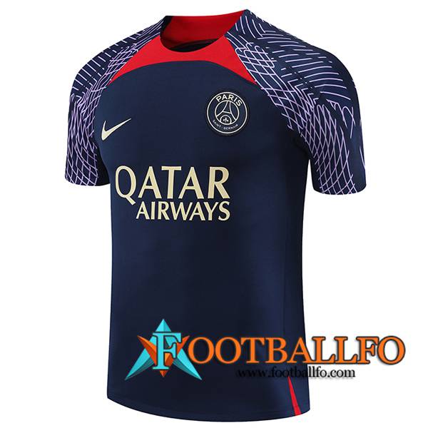 Camiseta Entrenamiento PSG Azul marino 2023/2024 -02