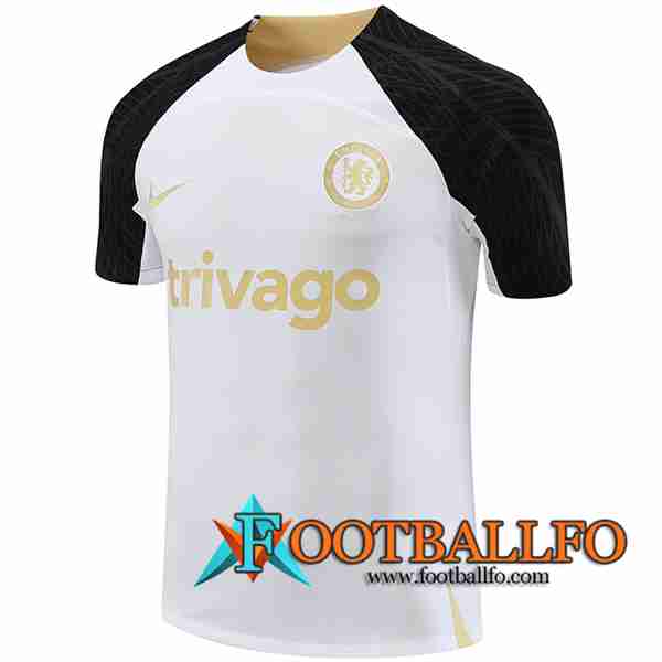 Camiseta Entrenamiento FC Chelsea Blanco 2023/2024 -02