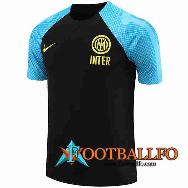 Camiseta Entrenamiento Inter Milan Negro 2023/2024