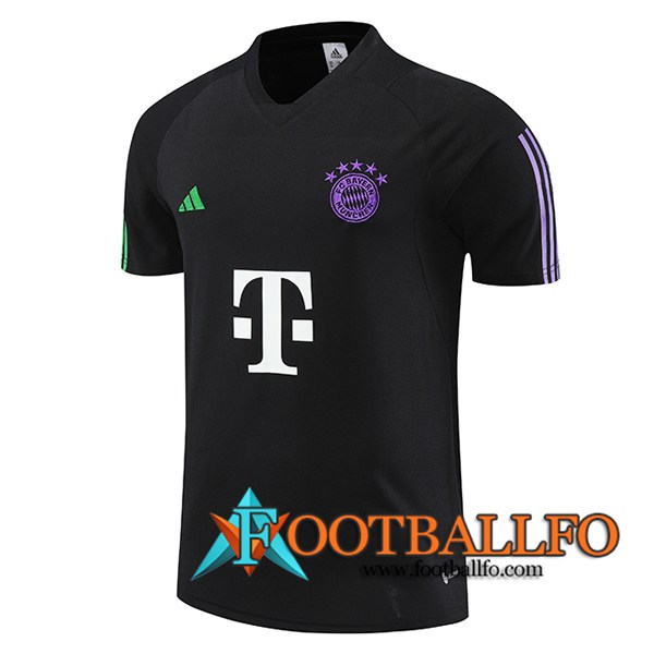 Camiseta Entrenamiento Bayern Munich Negro 2023/2024