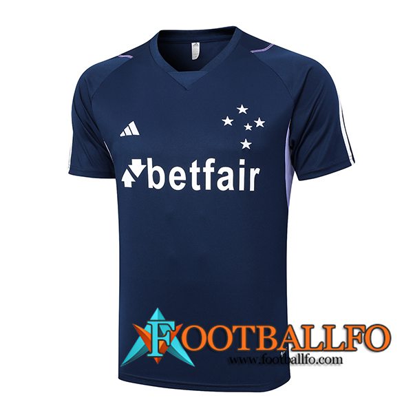 Camiseta Entrenamiento Cruzeiro Azul marino 2023/2024
