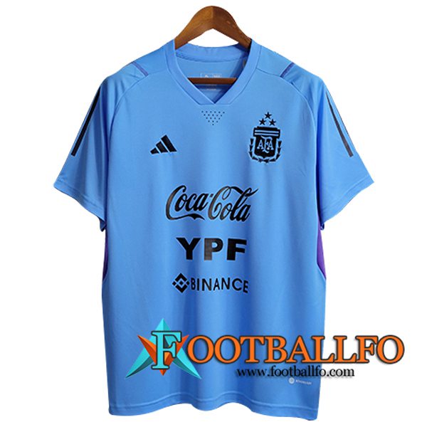 Camiseta Entrenamiento Argentin Azul Claro 2023/2024 -02