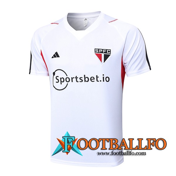 Camiseta Entrenamiento Sao Paulo FC Blanco 2023/2024