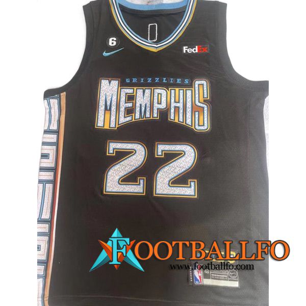 Camisetas Memphis Grizzlies (BANE #22) 2023/24 Negro