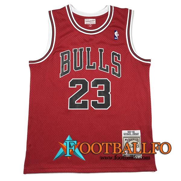 Camisetas Chicago Bulls (JORDAN #23) 2023/24 Rojo