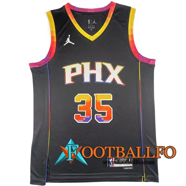 Camisetas Phoenix Suns (DURANT #35) 2023/24 Negro -02
