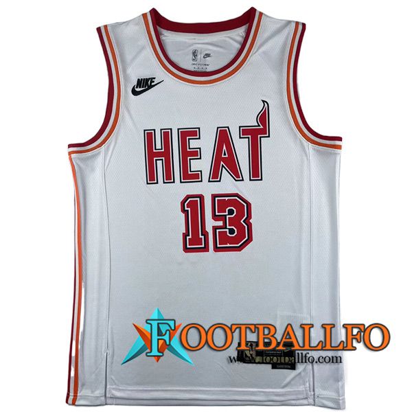 Camisetas Miami Heat (ADEBAYO #13) 2023/24 Blanco