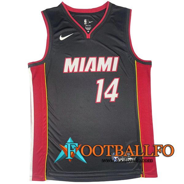 Camisetas Miami Heat (HERRO #14) 2023/24 Negro