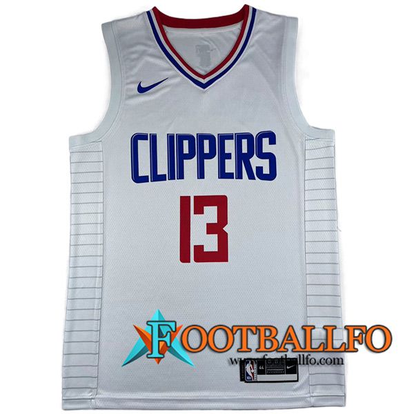Camisetas Los Angeles Clippers (GEORGE #13) 2023/24 Blanco