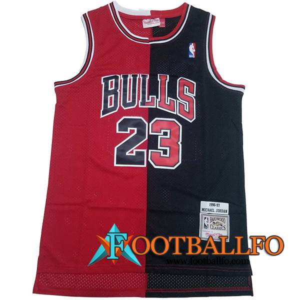 Camisetas Chicago Bulls (JORDAN #23) 2023/24 Rojo/Negro