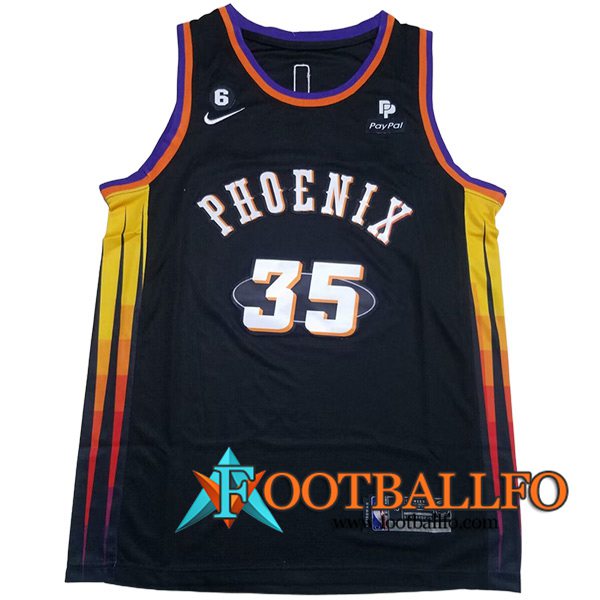 Camisetas Phoenix Suns (DURANT #35) 2023/24 Negro