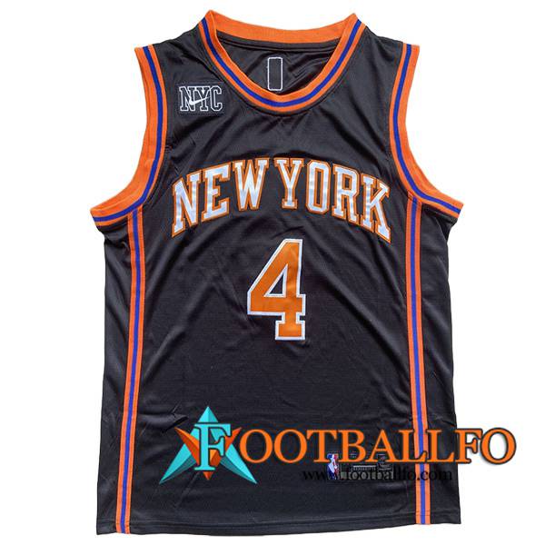 Camisetas New York Knicks (Rosa #4) 2023/24 Negro