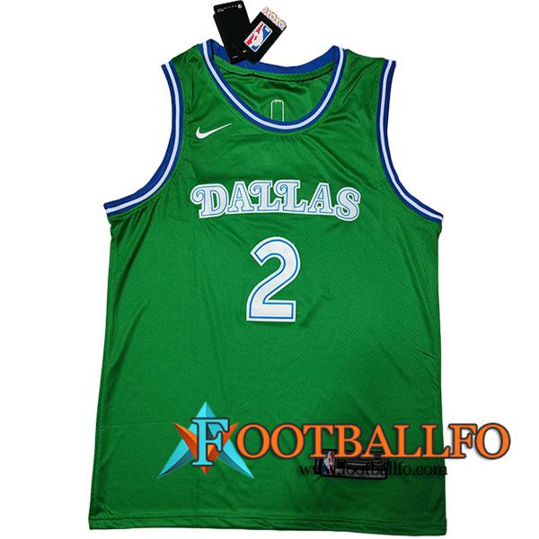 Camisetas Dallas Mavericks (IRVING #2) 2023/24 Verde