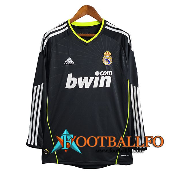 Camisetas De Futbol Real Madrid Segunda Manga Larga 2010/2011