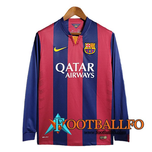 Camisetas De Futbol FC Barcellona Primera Manga Larga 2014/2015