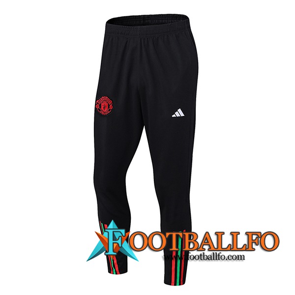 Pantalon Entrenamiento Manchester United Negro 2023/2024 -03