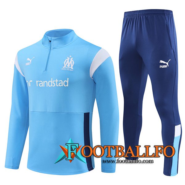 Chandal Equipos De Futbol Marsella Azul Claro 2023/2024