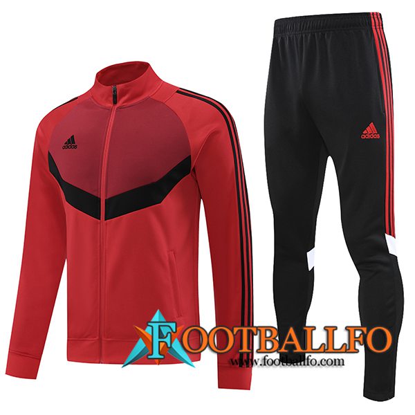 Chandal Equipos De Futbol - Chaqueta Adidas Rojo 2023/2024
