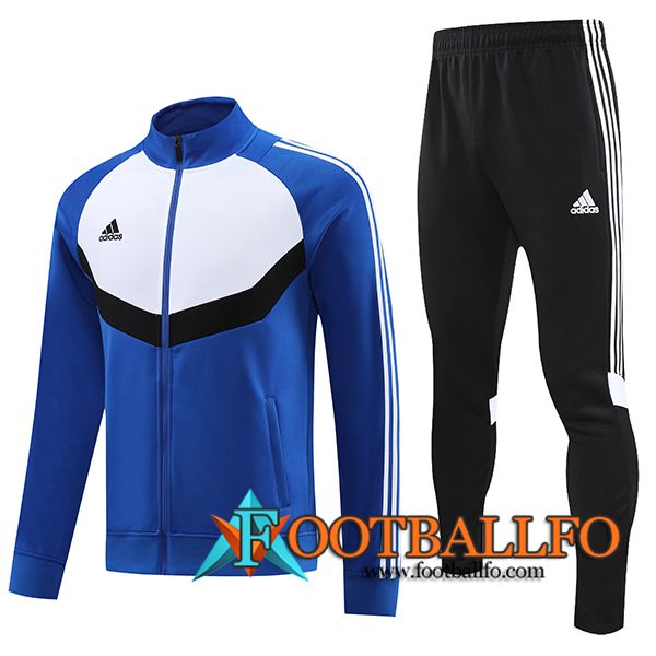 Chandal Equipos De Futbol - Chaqueta Adidas Azul/Blanco 2023/2024