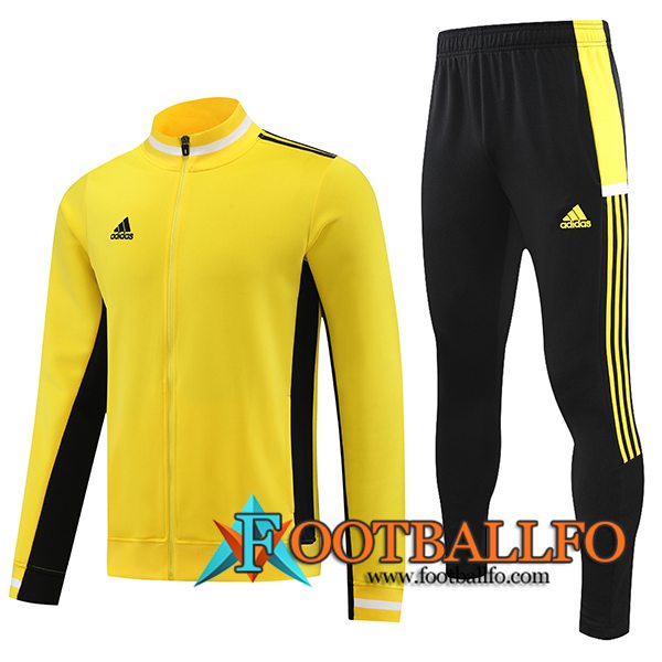 Chandal Equipos De Futbol - Chaqueta Adidas Amarillo 2023/2024