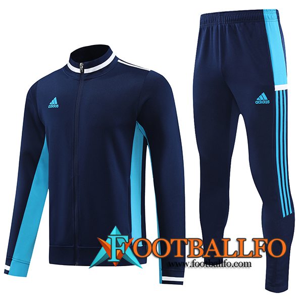 Chandal Equipos De Futbol - Chaqueta Adidas Azul marino 2023/2024 -02