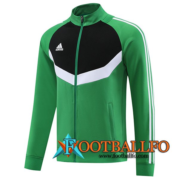 Chaquetas Futbol Adidas Verde/Negro 2023/2024