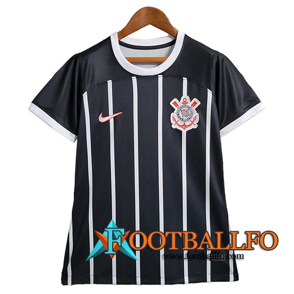 Camisetas De Futbol Corinthians Mujer Segunda 2023/2024