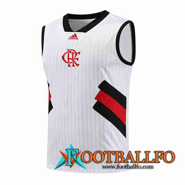 Chalecos De Futbol Flamengo Blanco 2023/2024 -02