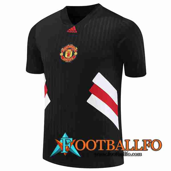 Camiseta Entrenamiento Manchester United Negro 2023/2024 -02