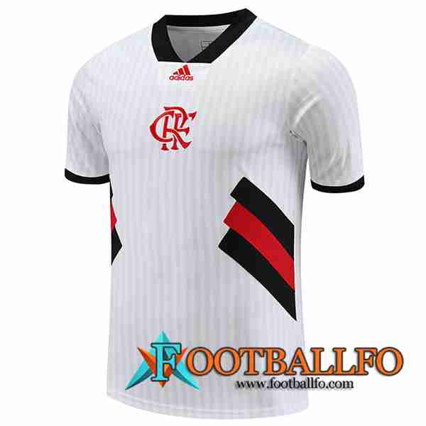 Camiseta Entrenamiento Flamengo Blanco 2023/2024 -02
