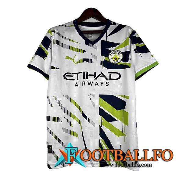 Camiseta Entrenamiento Manchester City Blanco 2023/2024