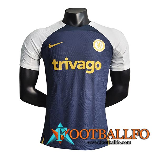 Camiseta Entrenamiento FC Chelsea Azul marino 2023/2024 -02