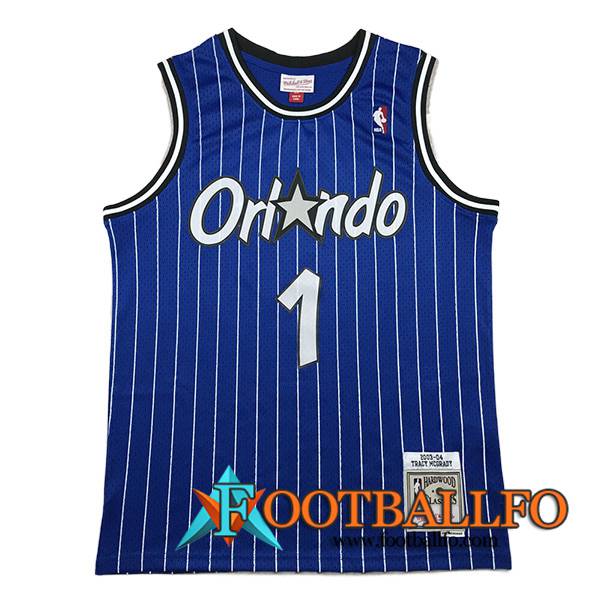 Camisetas Orlando Magic (MCGRADY #1) 2023/24 Azul