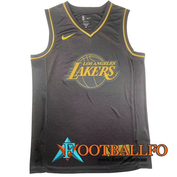 Camisetas Los Angeles Lakers (JAMES #23) 2023/24 Negro