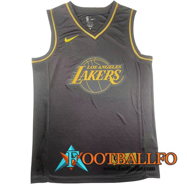Camisetas Los Angeles Lakers (BRYANT #24) 2023/24 Negro