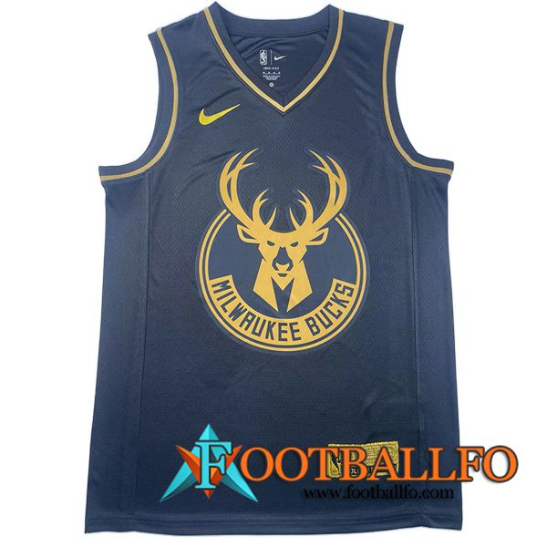 Camisetas Milwaukee Bucks (ANTETOKOUNMPO #34) 2023/24 Negro -02