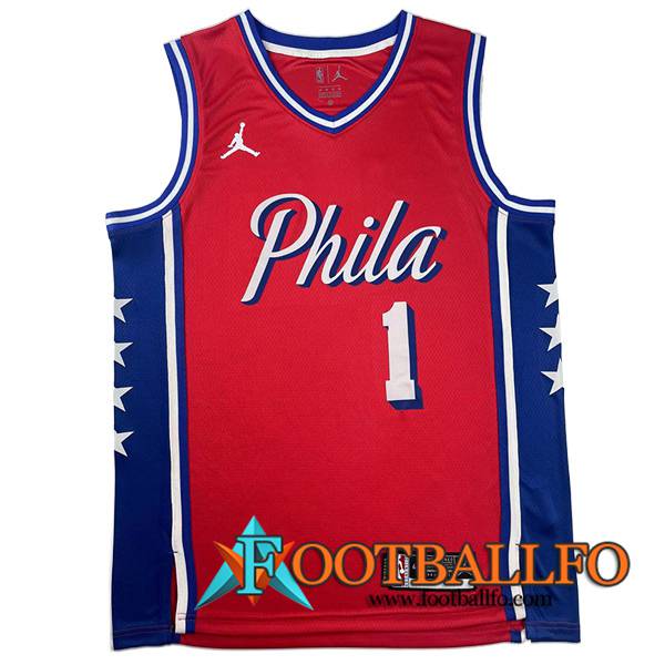 Camisetas Philadelphia 76ers (HARDEN #1) 2023/24 Negro