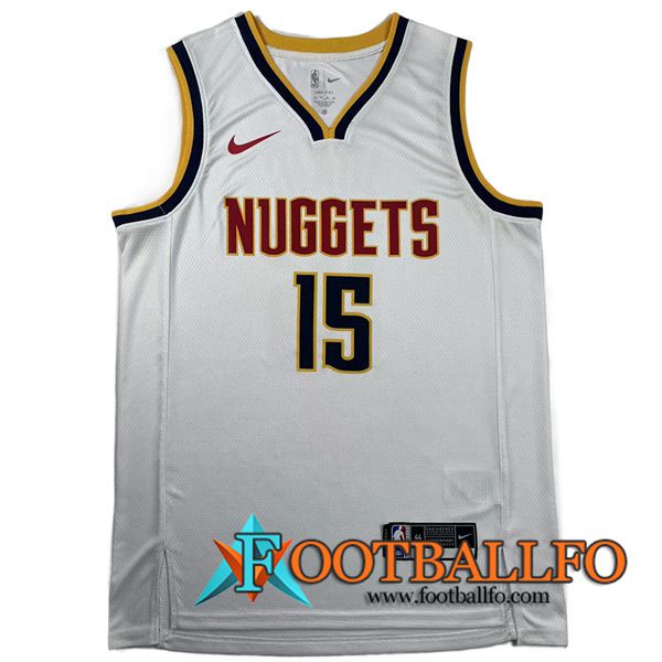 Camisetas Denver Nuggets (JOKIC #15) 2023/24 Negro