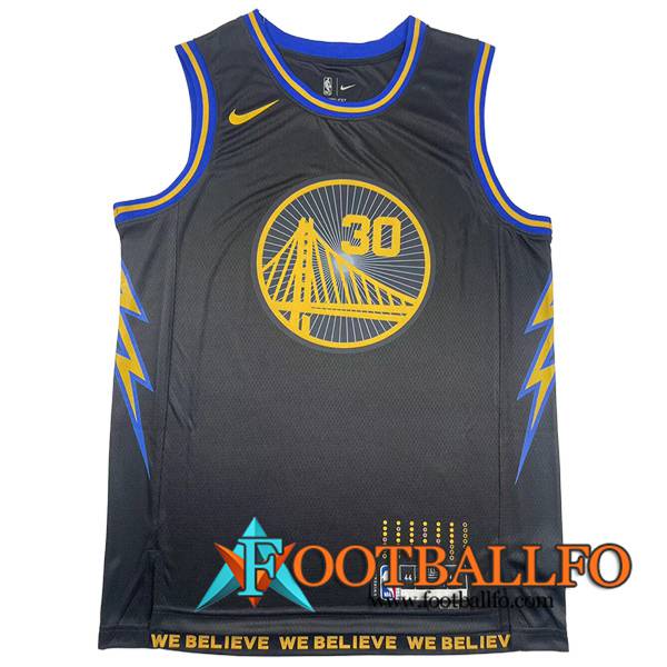 Camisetas Golden State Warriors (GURRY #30) 2023/24 Negro
