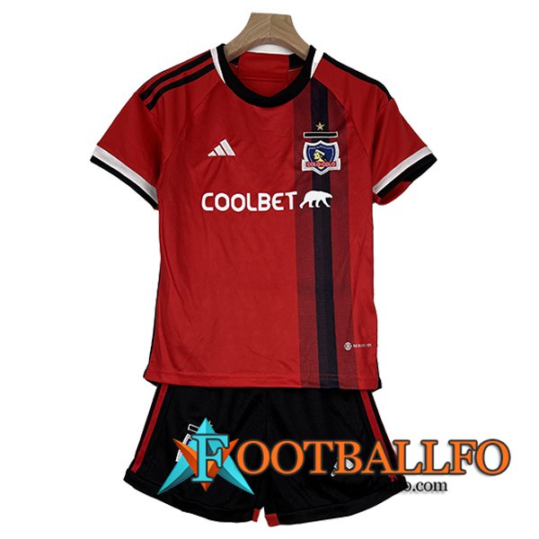 Camisetas De Futbol Colo-Colo Ninos Segunda 2023/2024