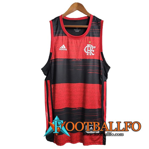 Chalecos De Futbol Flamengo Rojo/Negro 2023/2024