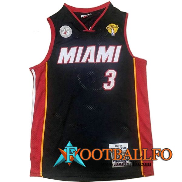 Camisetas Miami Heat (WAED #3) 2023/24 Negro